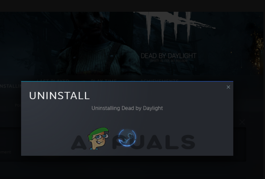 Uninstall Dead by Daylight