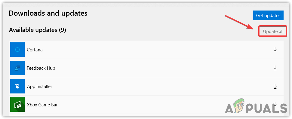 Updating Microsoft Applications