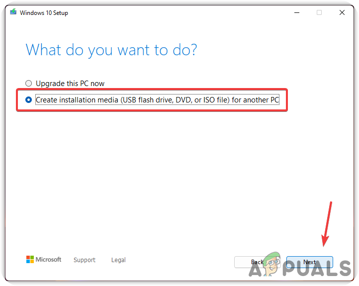 configuring Windows Setup