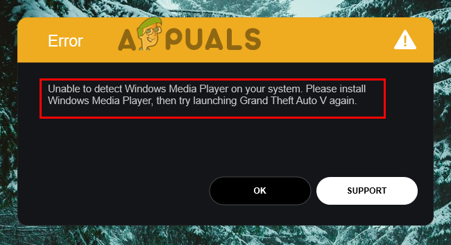 How to Fix GTA V Unable To Detect Media Player Error?