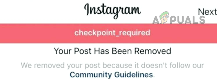 How To Fix "checkpoint_required" Error In Instagram?