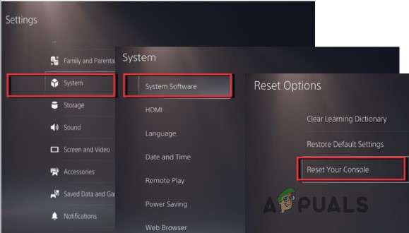 Factory Reset Your PS5