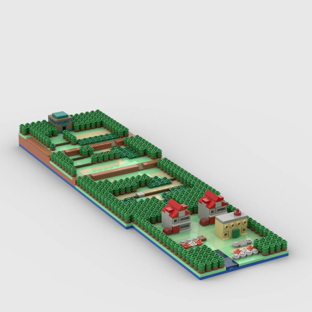 Fan Recreates Pokemon Lego Kanto Region Appuals Com