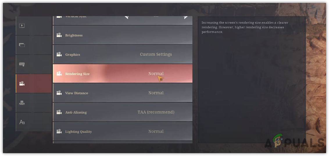 Low Graphics Settings