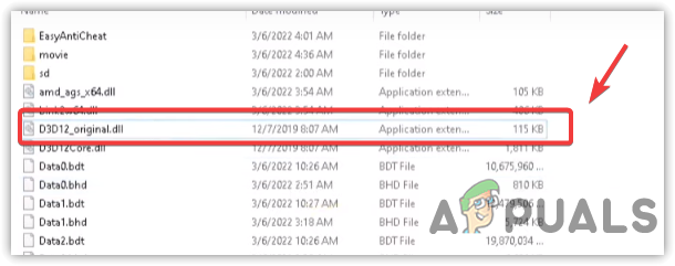 Renaming D3D12 to D2d12original