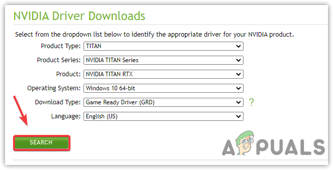 Searching For Latest Driver