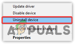 Uninstalling Device
