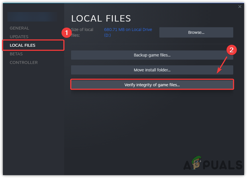 Verifying Game Files