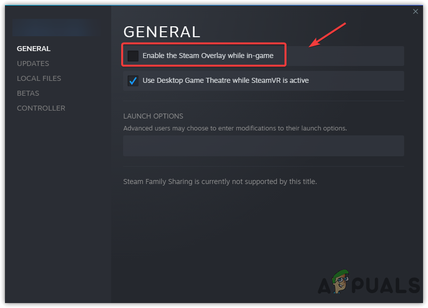 Disabling Game Overlay