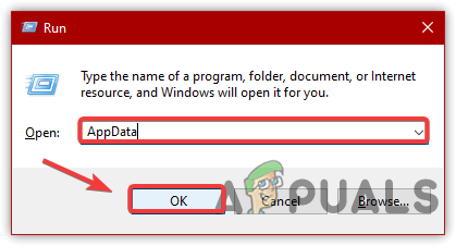 Navigating to AppData Directory