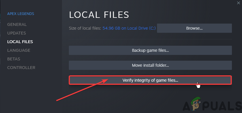 Verify Integrity of game files