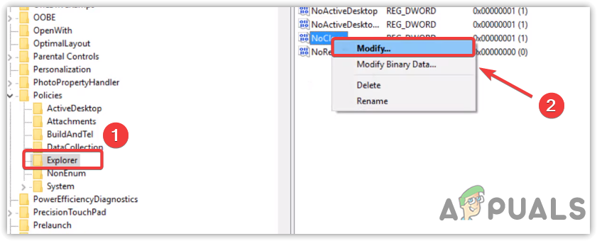 Navigating to the Registry Files