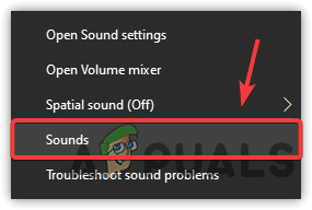 Open Sounds Settings