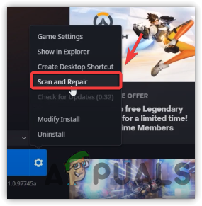 Repairing Overwatch 2 Files