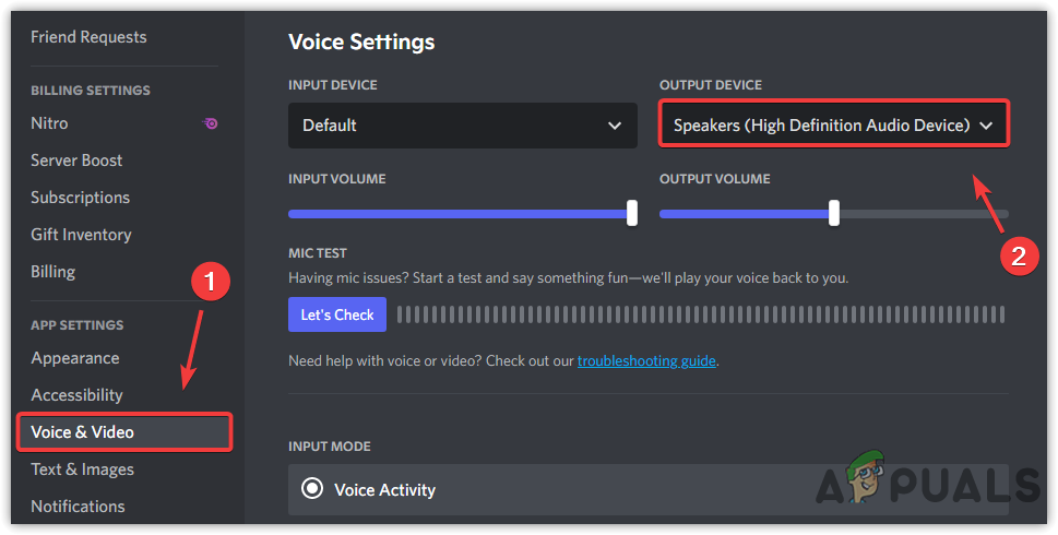 Selecting Actual Speaker