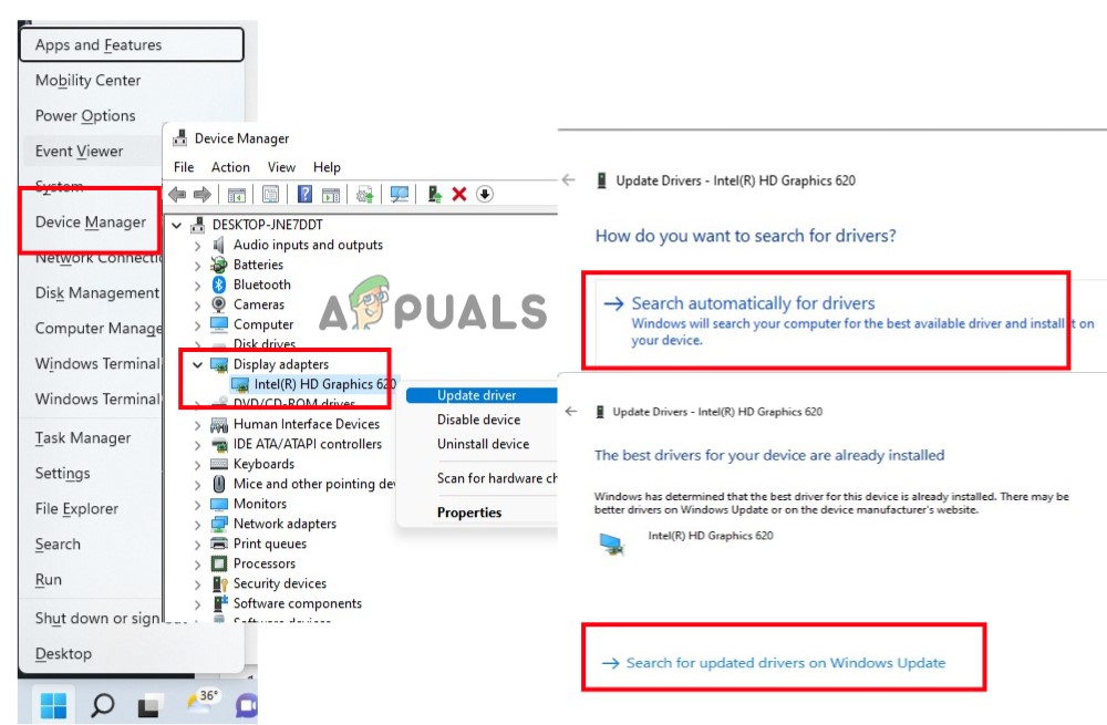 Update the Graphic Drivers