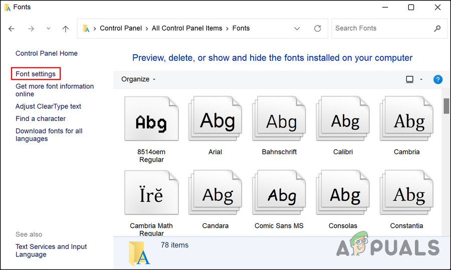 Segoe UI Fluent Icon