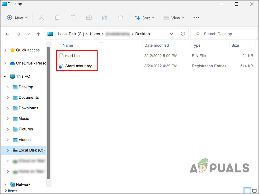 Start menu resets error