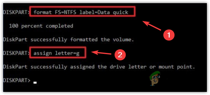 Assigning Letter to a Partition