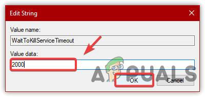 Setting a Value Data