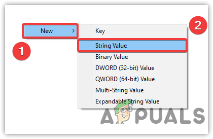Creating a String Value