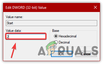 Editing Registry Value