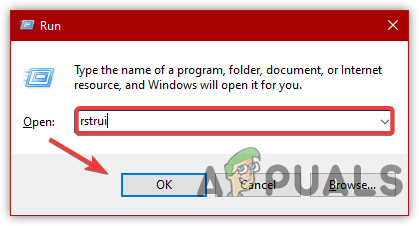 Launching System Restore