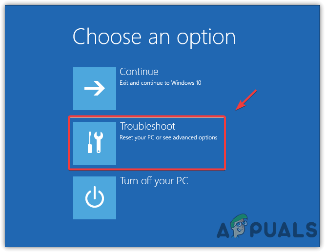 Navigating to Troubleshoot