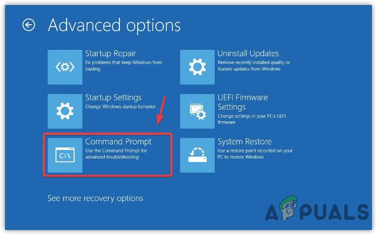 Opening Command Prompt