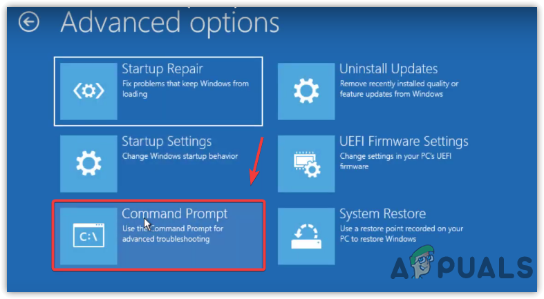 Launching Command Prompt