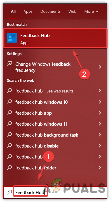 Opening Feedback Hub