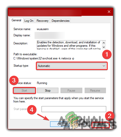 Restarting Windows Installer Service
