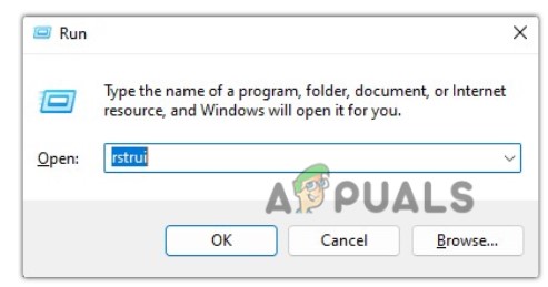 Search for Windows Restore