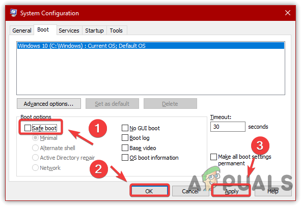 Setting Windows To Boot Normally