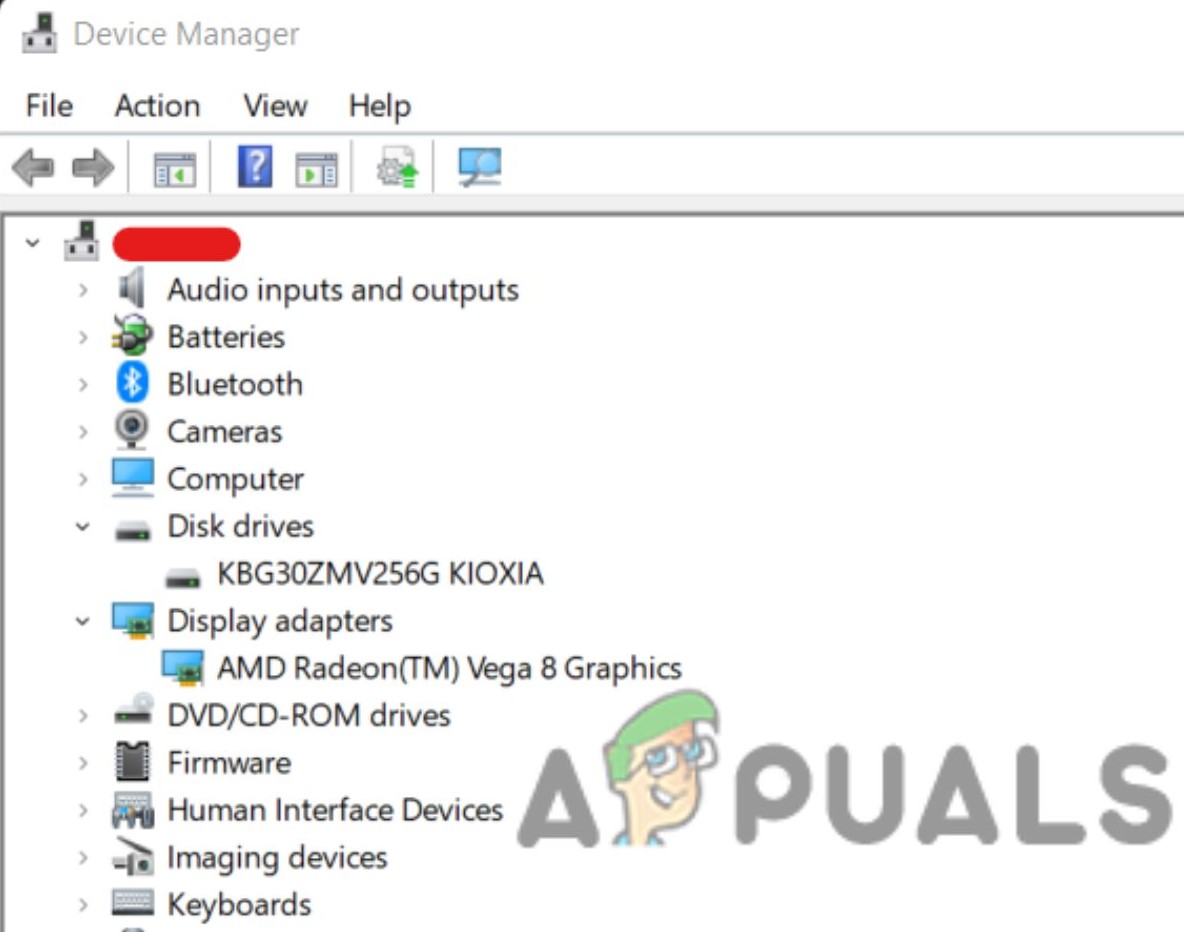 Update driver of Display Adapters