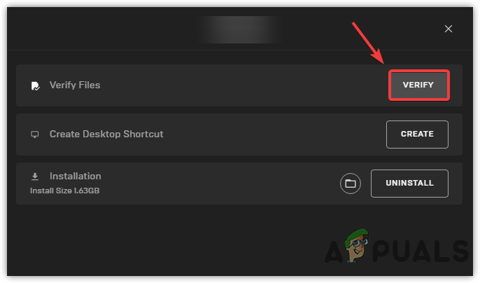 Verifying Game Files