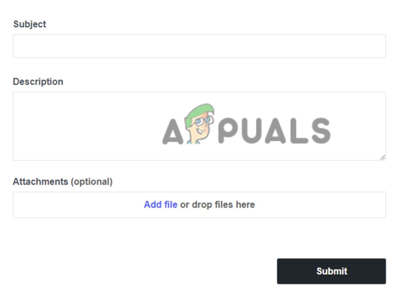 Fix Discord Account Disabled by filling the Subject and Description