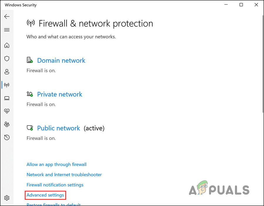 action recommended warning issue