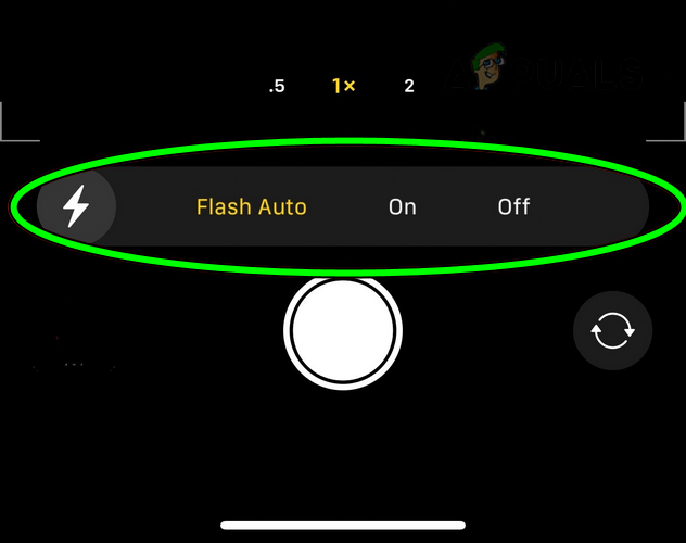 Disable Auto Flash in the Camera Settings of Your iPhone