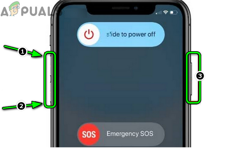 Force Restart the iPhone
