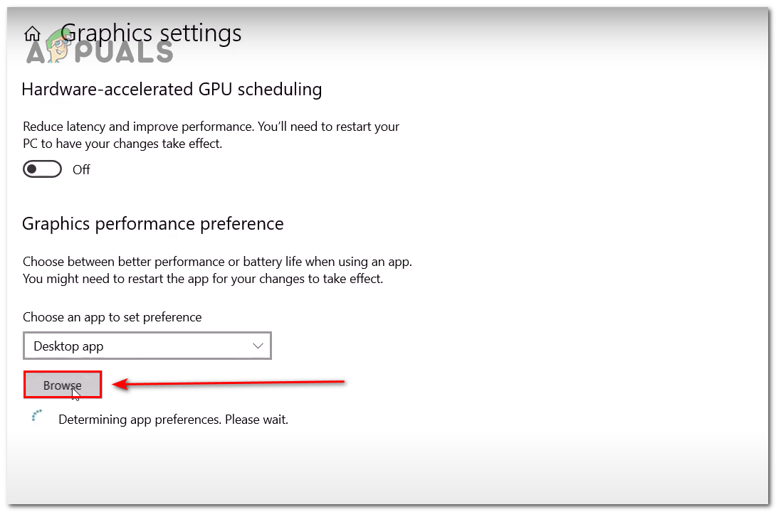 Running FIFA 23 on the dedicated graphics card 