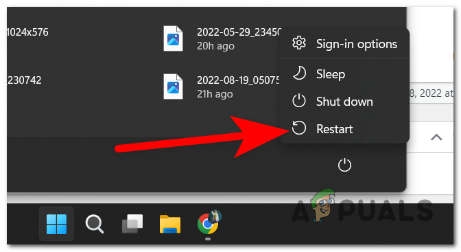 Restarting your computer