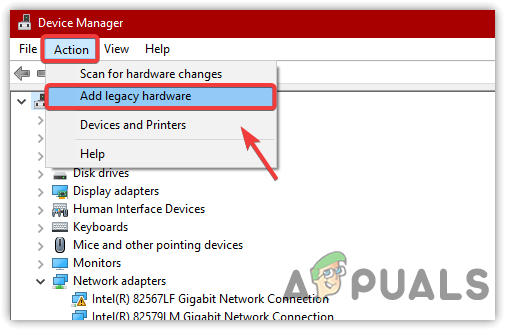Adding Legacy Hardware