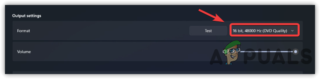 Changing Sound Format