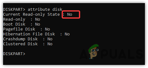 Checking Disk Attributes
