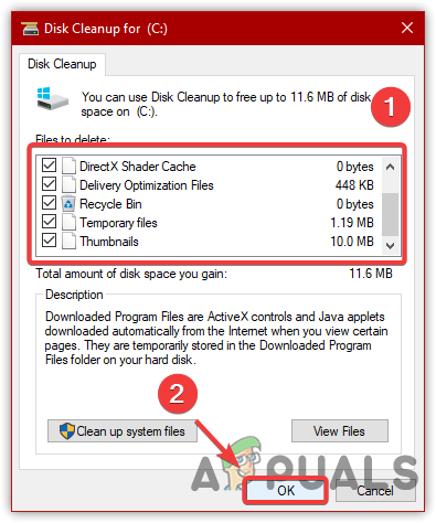 Removing Temporary Files