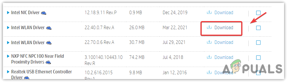 Downloading Network Driver According to the OS