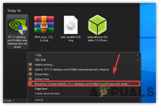 Extracting Nvidia Driver