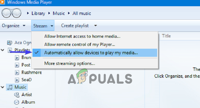 Media Streaming not Working on Windows 11