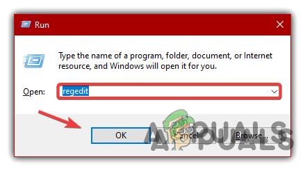 Opening Registry Editor